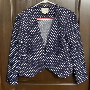 Loft Polka Dot Blazer